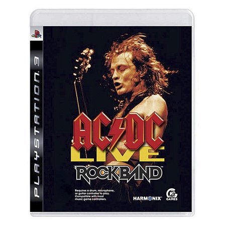 Jogo AC/DC Live: Rock Band - PS3