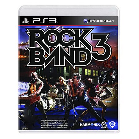 Jogo Rock Band 3 - PS3