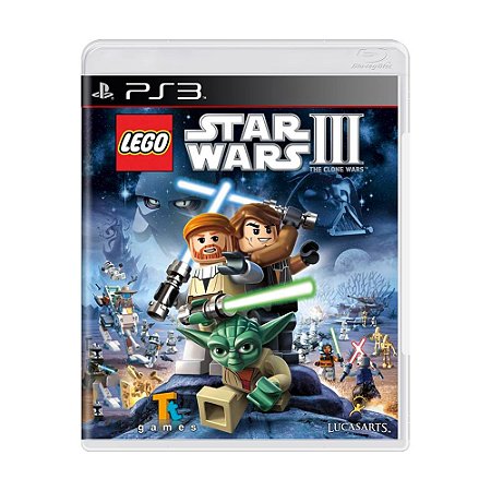Jogo LEGO Star Wars III: The Clone Wars - PS3