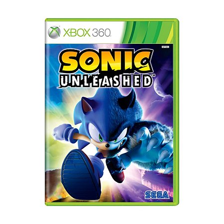 Jogo Sonic Unleashed Xbox 360 Novo - Meu Game Favorito