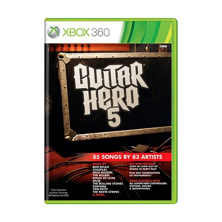 Jogo Guitar Hero 5 - Xbox 360