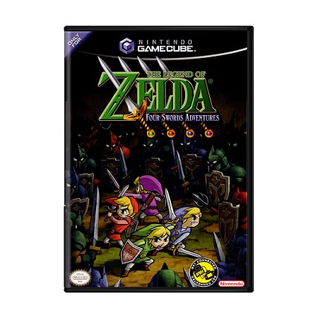 Jogo The Legend of Zelda: Four Swords Adventures - GameCube