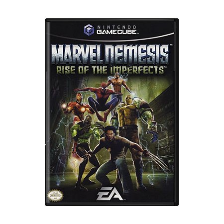Jogo Marvel Nemesis: Rise of The Imperfects - GC - GameCube