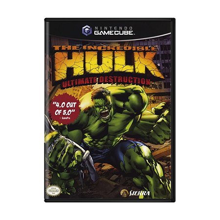 Jogo The Incredible Hulk: Ultimate Destruction - GameCube