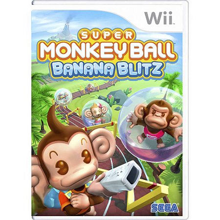 Jogo Super Monkey Ball: Banana Blitz - Wii