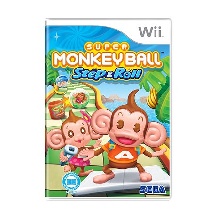 Jogo Super Monkey Ball: Step & Roll - Wii