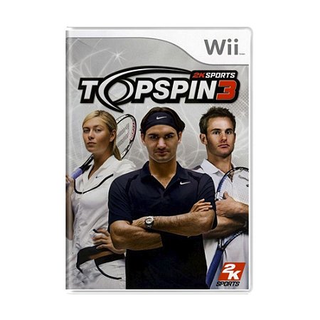 Jogo Top Spin 3 - Wii