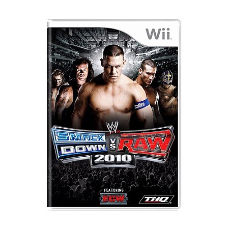Jogo Smackdown vs. Raw 2010 - Wii