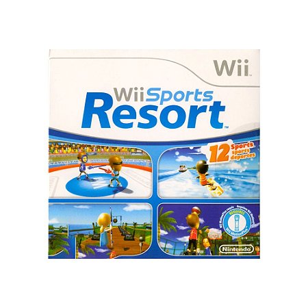 Jogo Wii Sports Resort - Wii (Capa Dura)