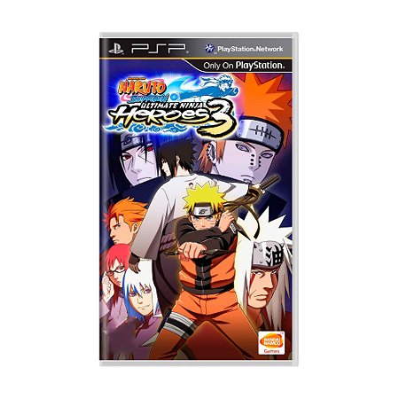 Jogo Naruto Shippuden: Ultimate Ninja Heroes 3 - PSP - MeuGameUsado