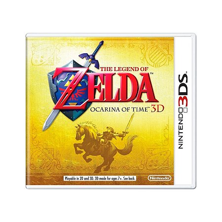 Jogo The Legend of Zelda: Ocarina of Time 3D - 3DS