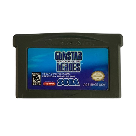 Jogo Gunstar Super Heroes - GBA Game Boy Advance