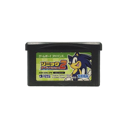Jogo Sonic Advance 2 - GBA Game Boy Advance