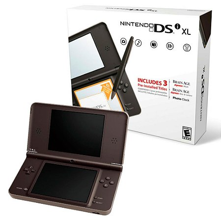 Console Nintedo DSi XL Marrom - Nintendo