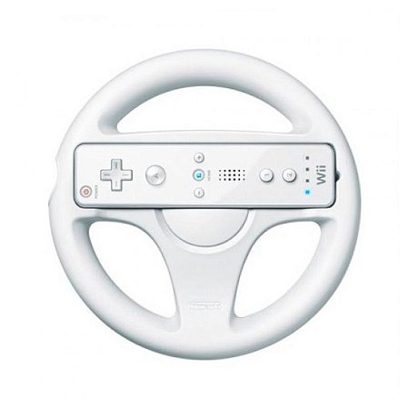 Volante para Nintendo Wii Branco - Wii