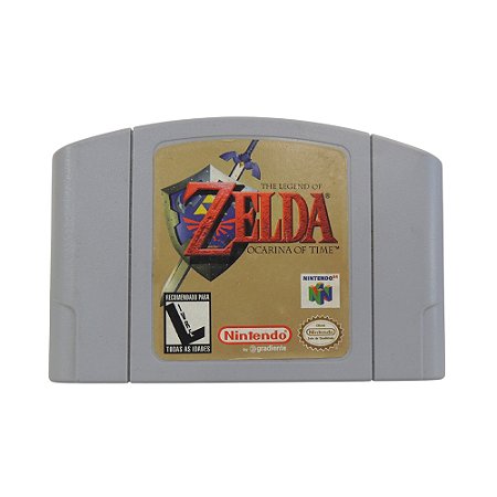 Jogo The Legend of Zelda: Ocarina of Time - N64