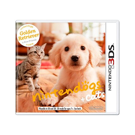Jogo Nintendogs + Cats - 3DS