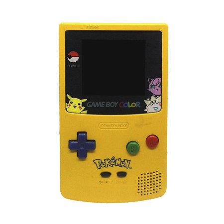 Console Game Boy Color Amarelo (Edição Pokémon) - Nintendo