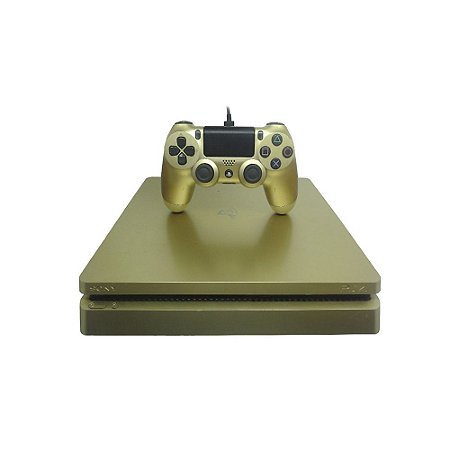 Console PlayStation 4 Slim 1TB Dourado - Sony