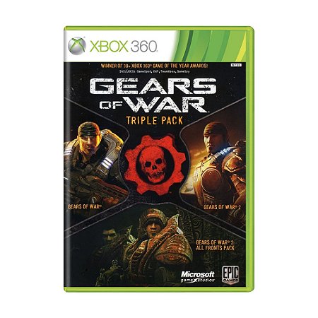 Jogo Gears of War: Triple Pack - Xbox 360