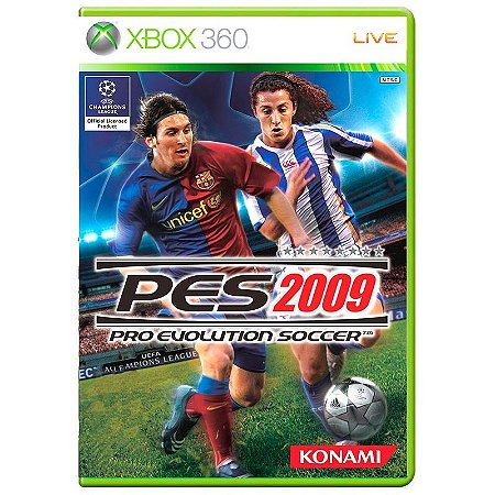 Jogo Pro Evolution Soccer 2009 - Xbox 360