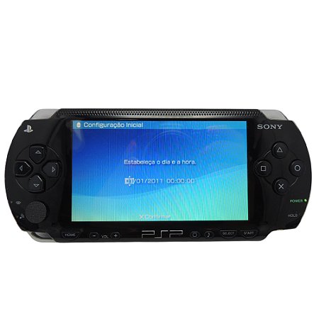Console PSP PlayStation Portátil 1001 - Sony (DESBLOQUEADO - DESCRIÇÃO)