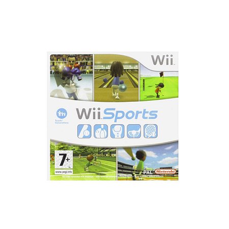 Jogo Wii Sports (Capa Dura) - Wii (Europeu)