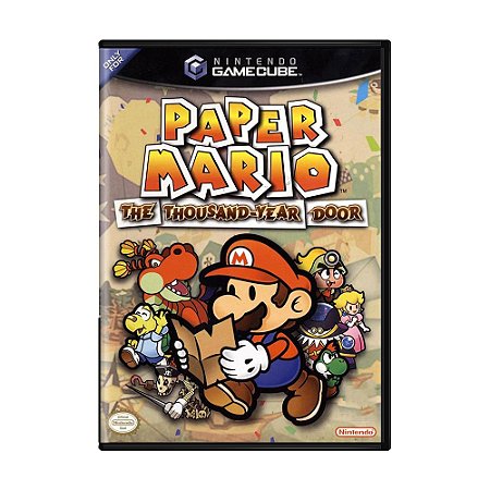 Jogo Paper Mario: The Thousand-Year Door - GameCube