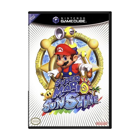 Jogo Super Mario Sunshine - GameCube