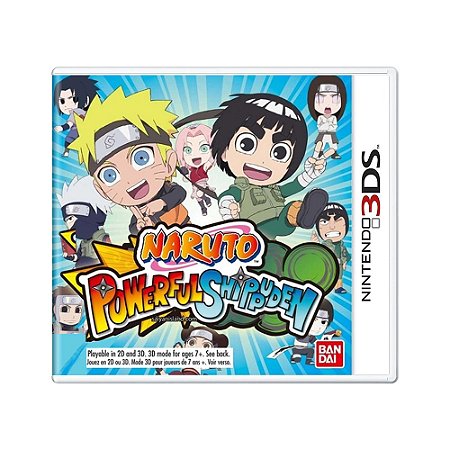 Jogo Naruto Powerful Shippuden - 3DS