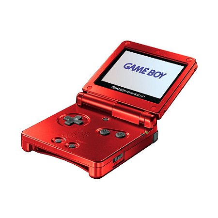 Console Game Boy Advance SP Vermelho - Nintendo