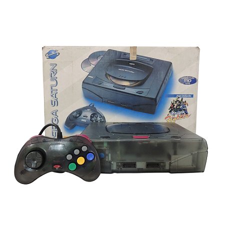 Console Sega Saturn Skeleton (Transparente) - SEGA
