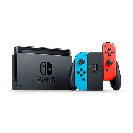 Console Nintendo Switch Azul/Vermelho Neon - Nintendo