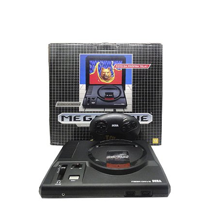 Console Mega Drive 16 BITS - Tectoy (22 Jogos na Memória)