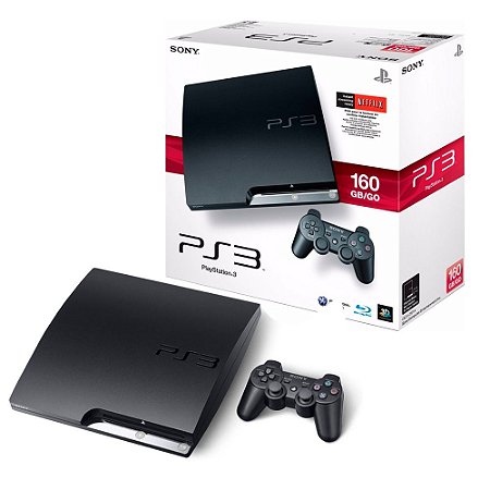 Console PlayStation 3 Slim 160GB - Sony