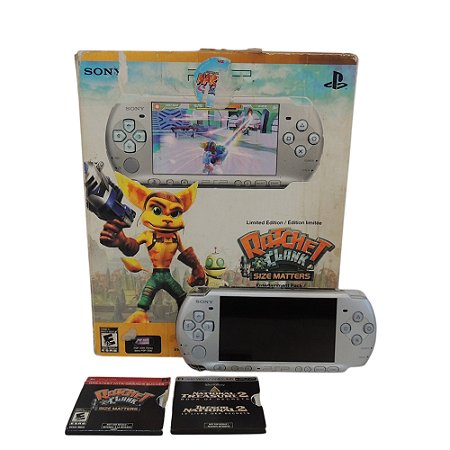 Console PSP PlayStation Portátil 3001 (Ratchet & Clank: Size Matters Edition) - Sony