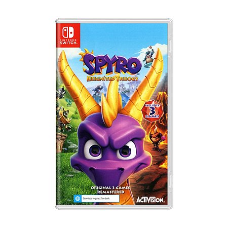 Jogo Spyro Reignited Trilogy - Switch