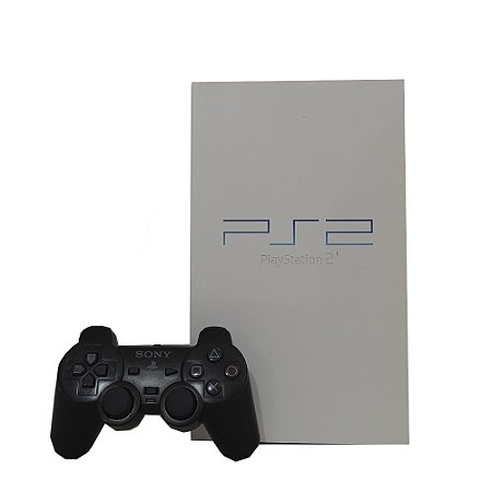 Console PlayStation 2 Fat Branco SCPH-55000 GT - Sony (Japonês)