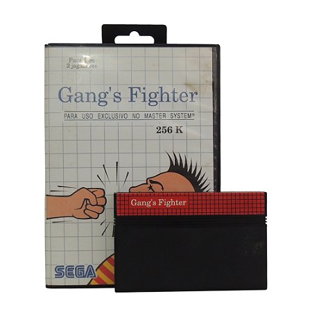 Jogo Gang's Fighter - Master System