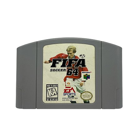 Jogo FIFA Soccer 64 - N64