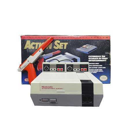 Console NES 8 Bit + Zapper - Nintendo