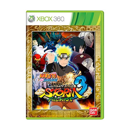 Jogo Naruto Shippuden Ultimate Ninja Storm 3 Full Burst Xbox 360 Meugameusado