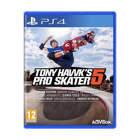 Jogo Tony Hawk's Pro Skater 5 - PS4