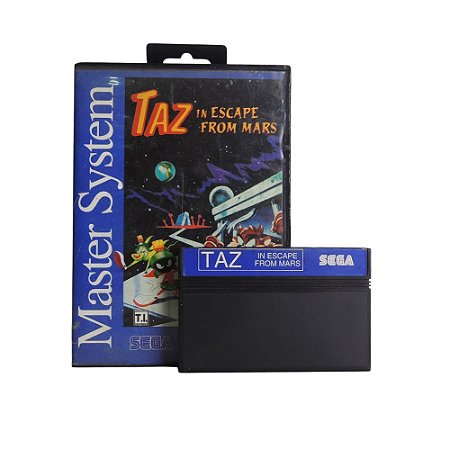 Jogo Taz in Escape From Mars - Master System