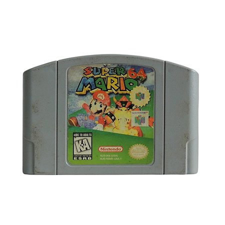 Jogo Super Mario 64 - N64
