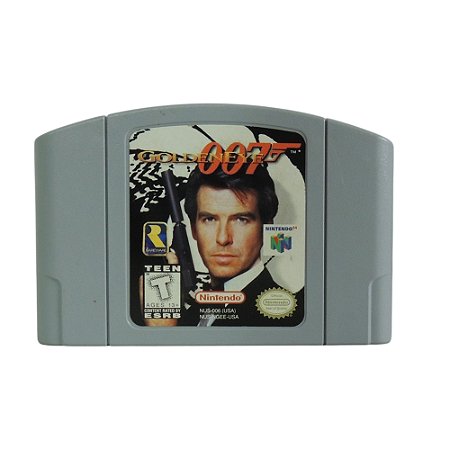 Jogo 007 GoldenEye - N64
