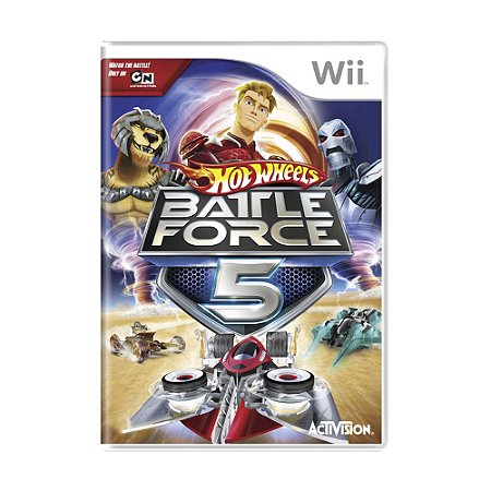 Jogo Hot Wheels: Battle Force 5 - Wii