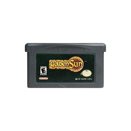 Jogo Golden Sun - GBA Game Boy Advance