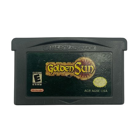 Jogo Golden Sun - GBA Game Boy Advance
