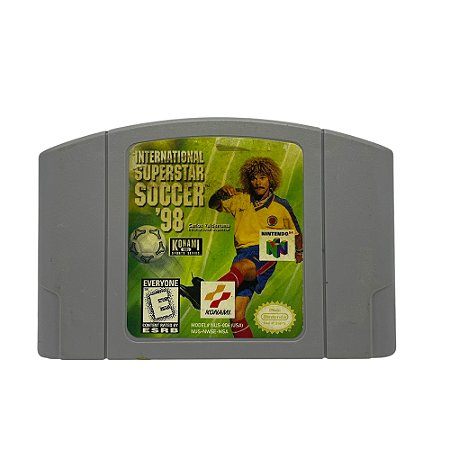 Jogo International Superstar Soccer '98 - N64